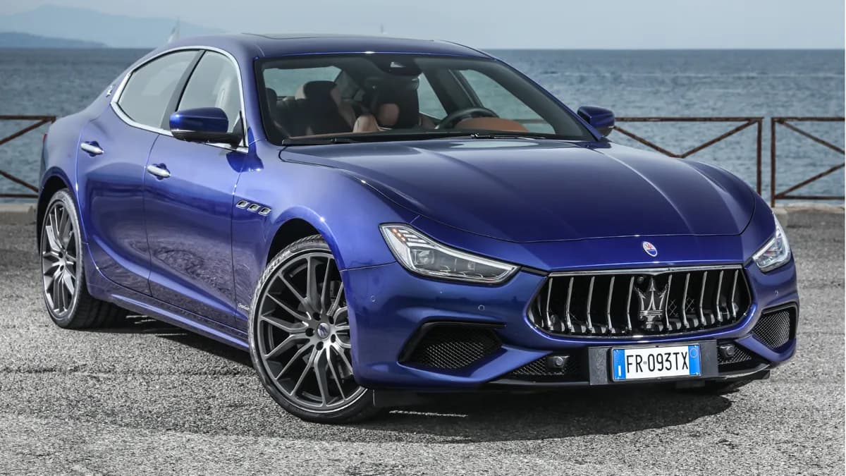 Maserati brand logo