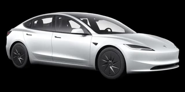 Pearl White car