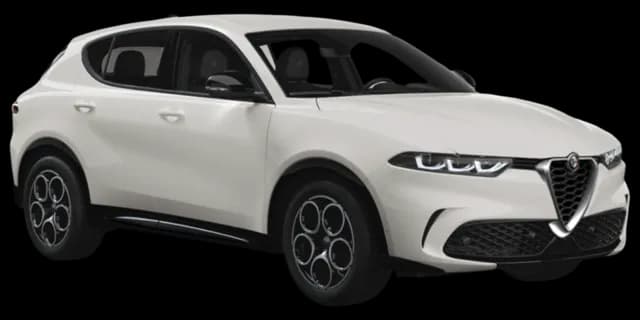 Alfa White car