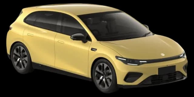 Lightning Yellow car