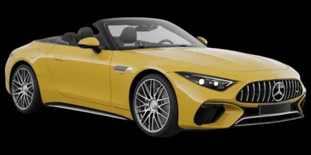 Sun Yellow car