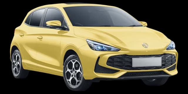 Pastel Yellow car