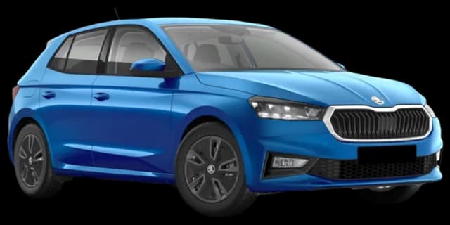 Race Blue car