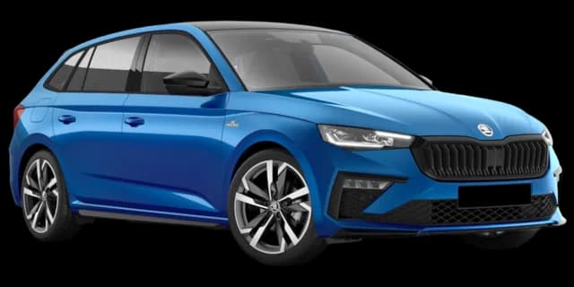 Race Blue car