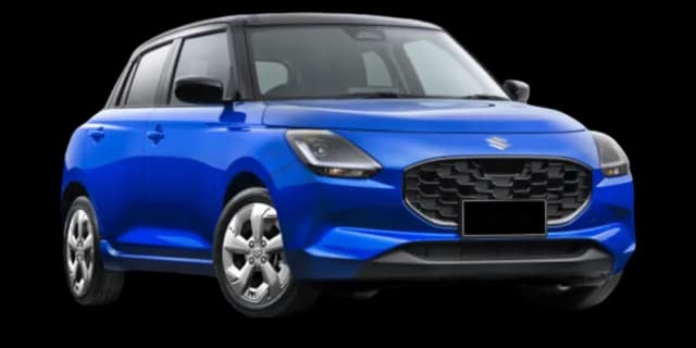 Frontier Blue car