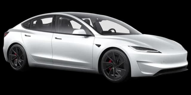 Pearl White car
