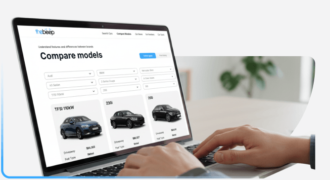 The Beep platform on desktop and tablet