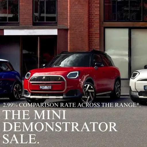 The Mini Demonstrator Sale