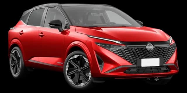 Fuji Sunset Red Black Onyx car